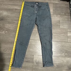 BDG Faded Blue/Gray Stretch Zip Ankle Cargo Pocket Casual Skinny Pants Size 29